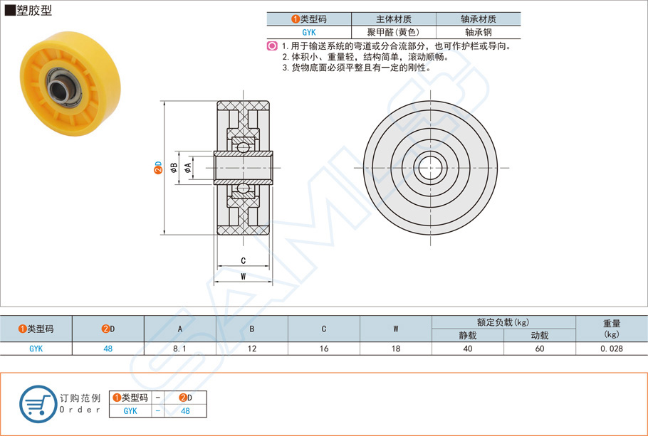 塑胶材质福来轮的应用设备