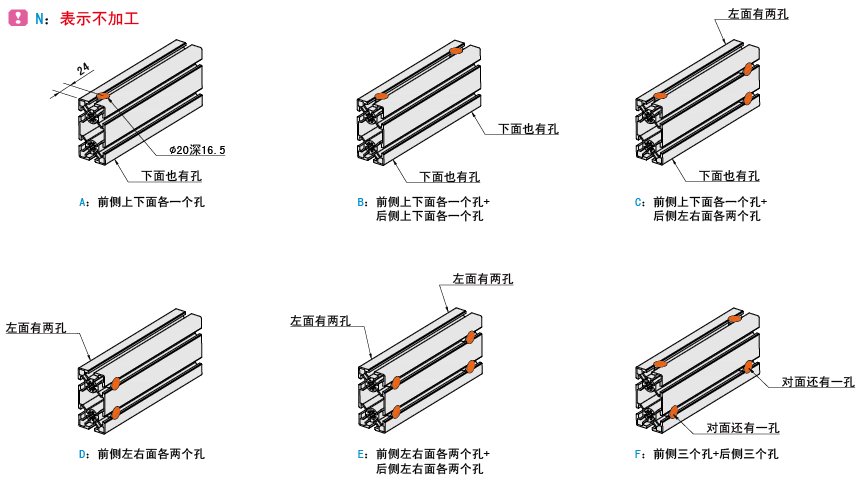 内置连接件盲孔加工代码
