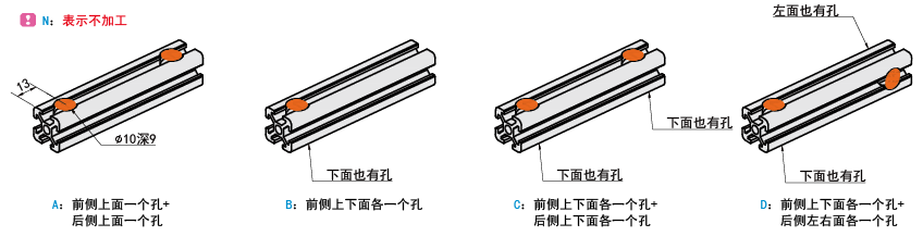 内置连接件盲孔加工代码