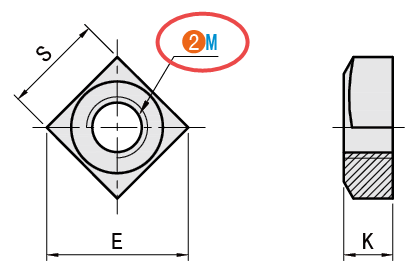 M（公称直径）