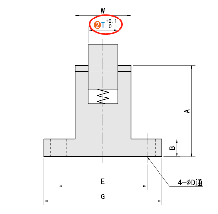 T（卡爪宽度）
